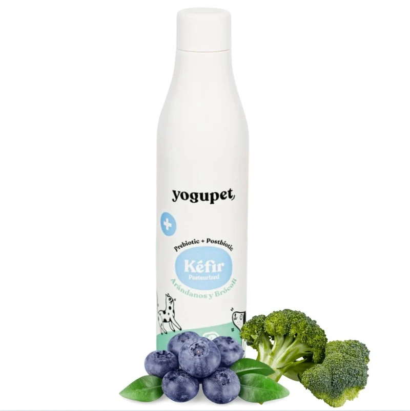 Yogupet - Kéfir de brócoli y arándanos