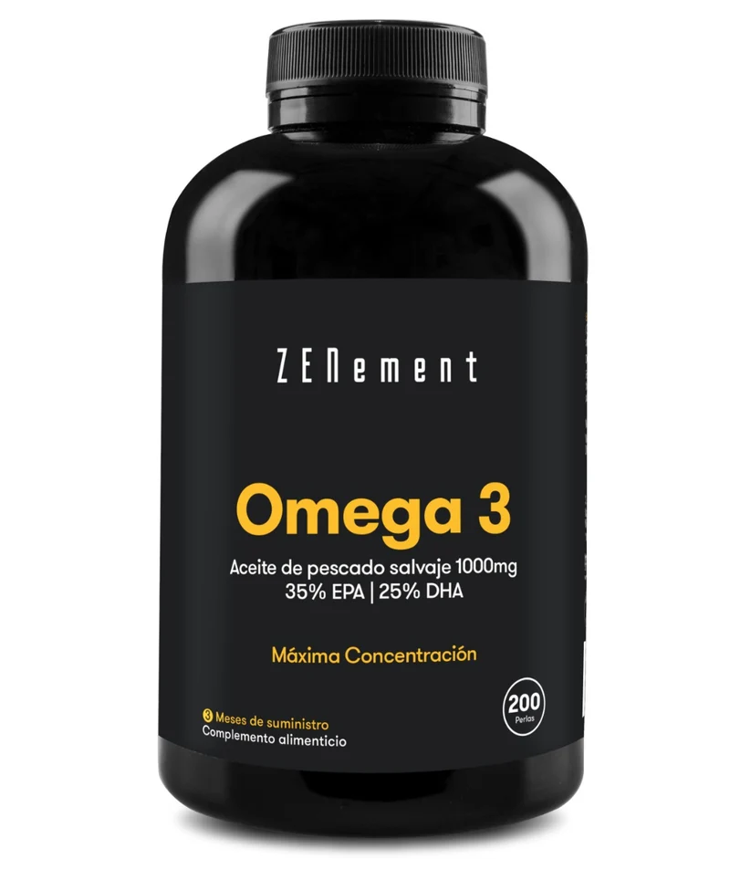 Zenement - Cápsulas de Omega 3 de máxima concentración