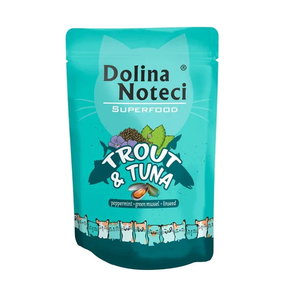 Dolina Noteci gatos - Trucha y atún