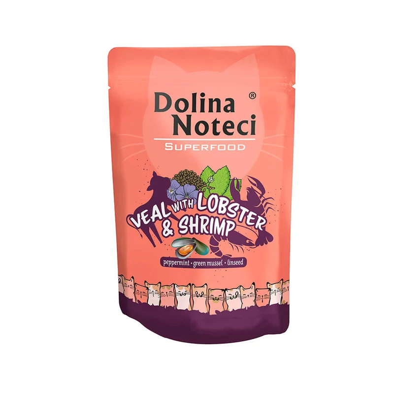 Dolina Noteci gatos - Langosta y camarón