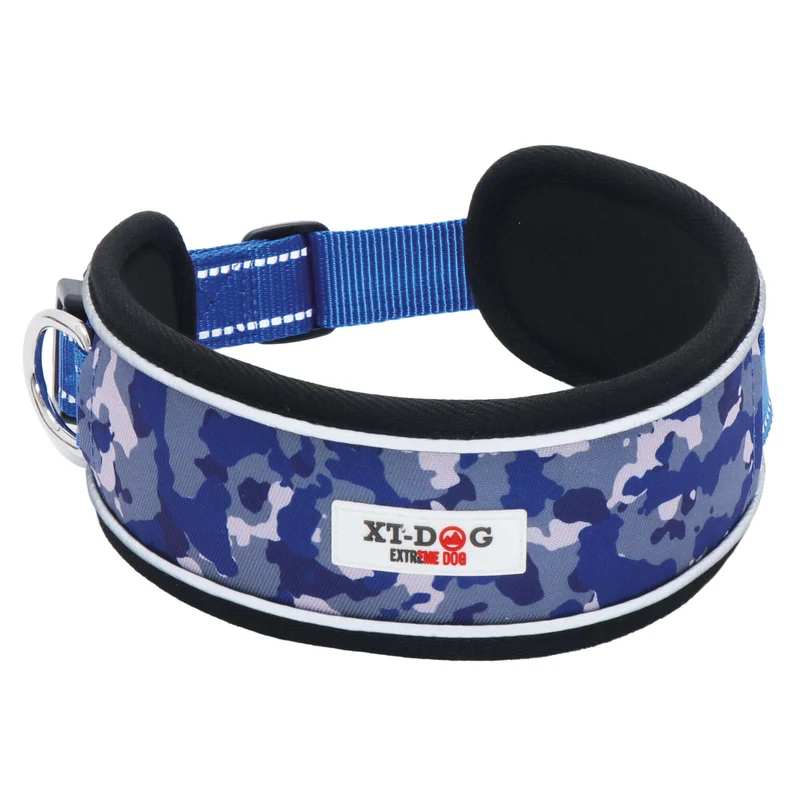 Collar Camuflaje Azul XT-DOG T XL