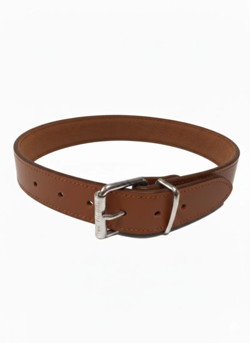 Collar Cuero Vacuno Marrón T Gigante