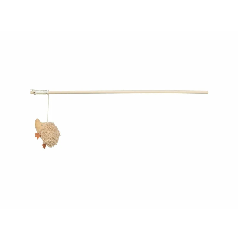 Cat toy Trixie Brown Polyester Wood Hedgehog