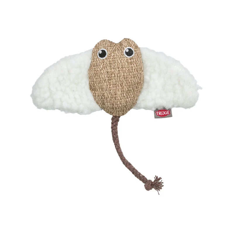 Cat toy Trixie Ray White Brown