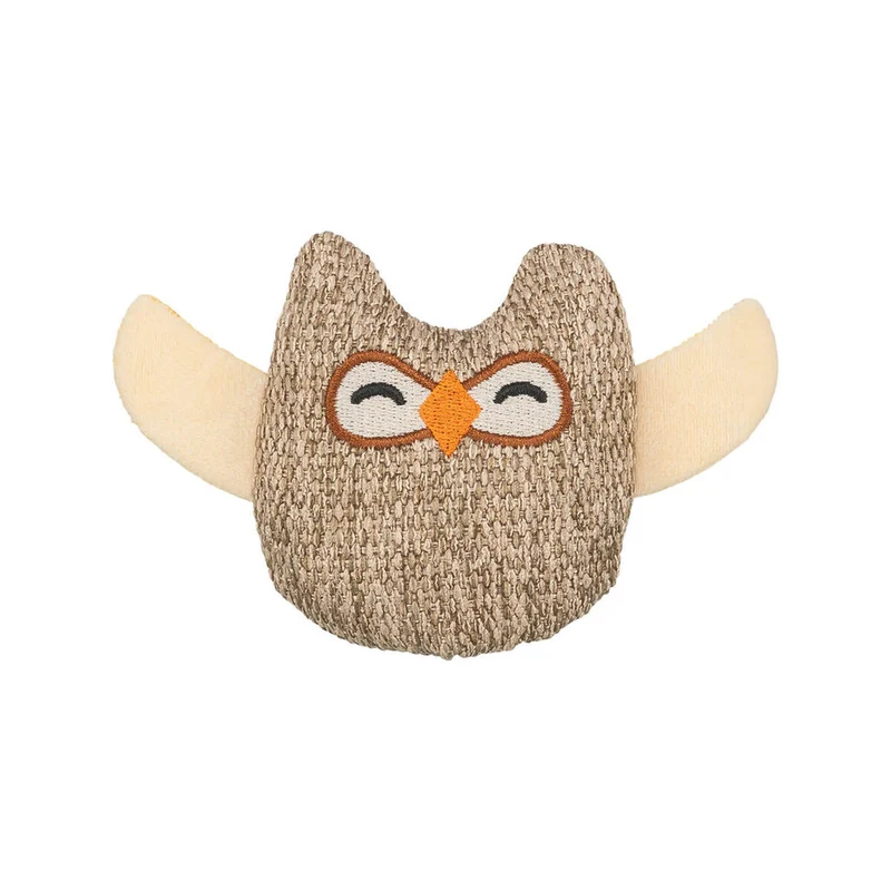 Cat toy Trixie Beige Owl