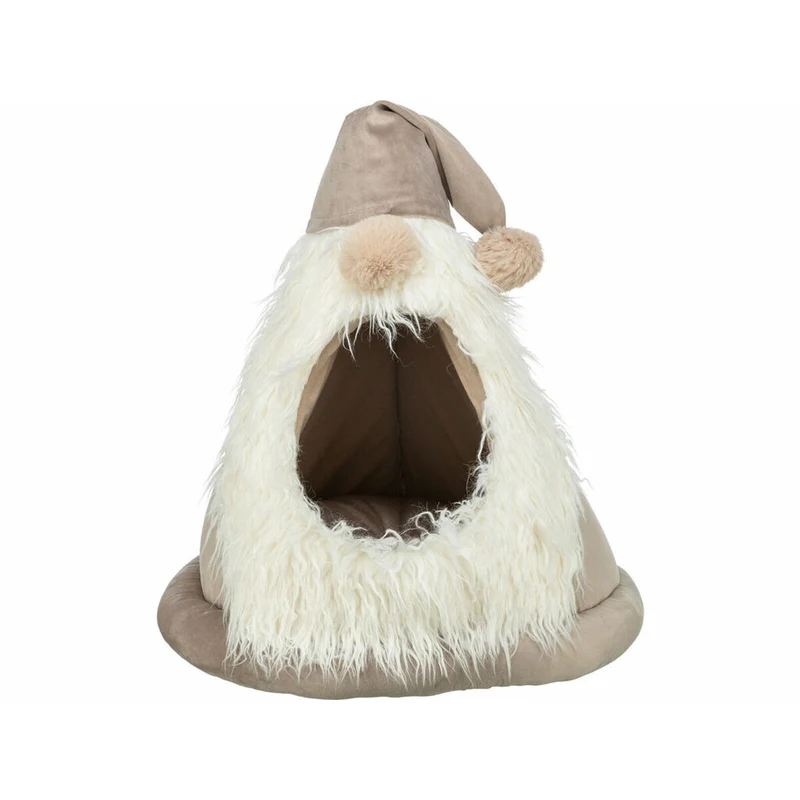 Cat Bed Trixie Beige Ø 45 x 47 cm Christmas Gnome