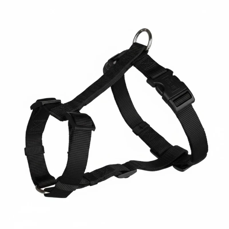 Arnés Nylon Negro 10mm x 28-40cm