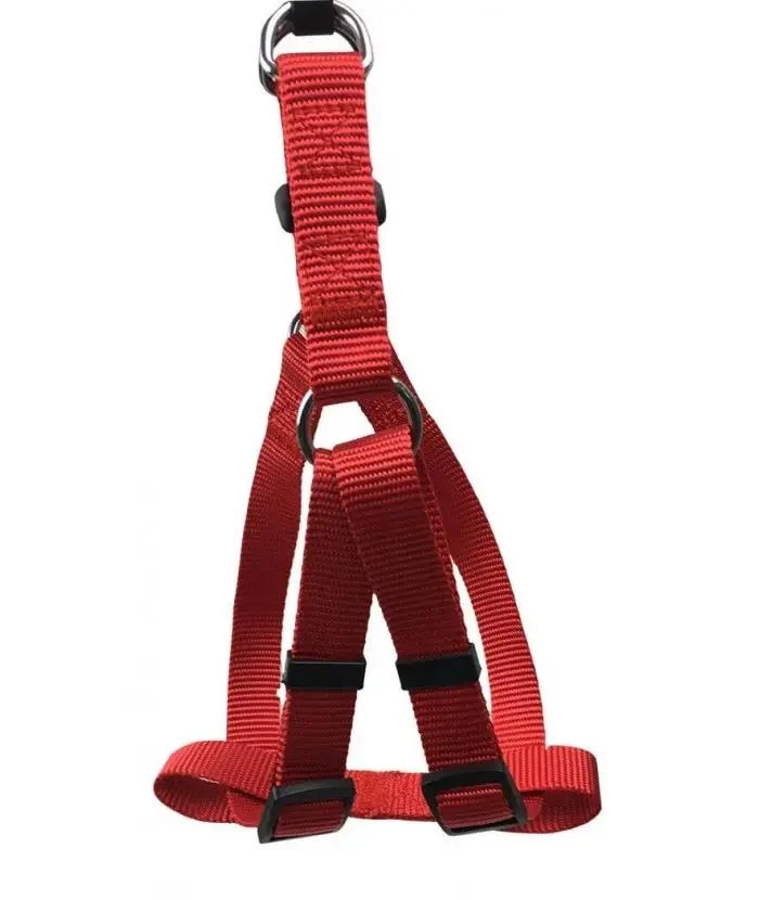 Arnés Nylon Rojo TXL 25mm x 28-49