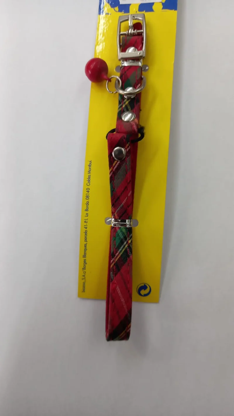 Collar para Gato Biozoo con Cascabel | Ajustable 21-33cm y Hebilla Resistente