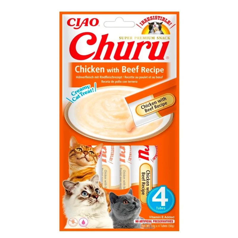Inaba Churu - Pollo con ternera