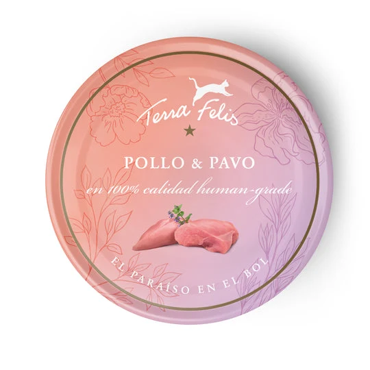 Terra Felis - Pollo y Pavo (sin cereales)