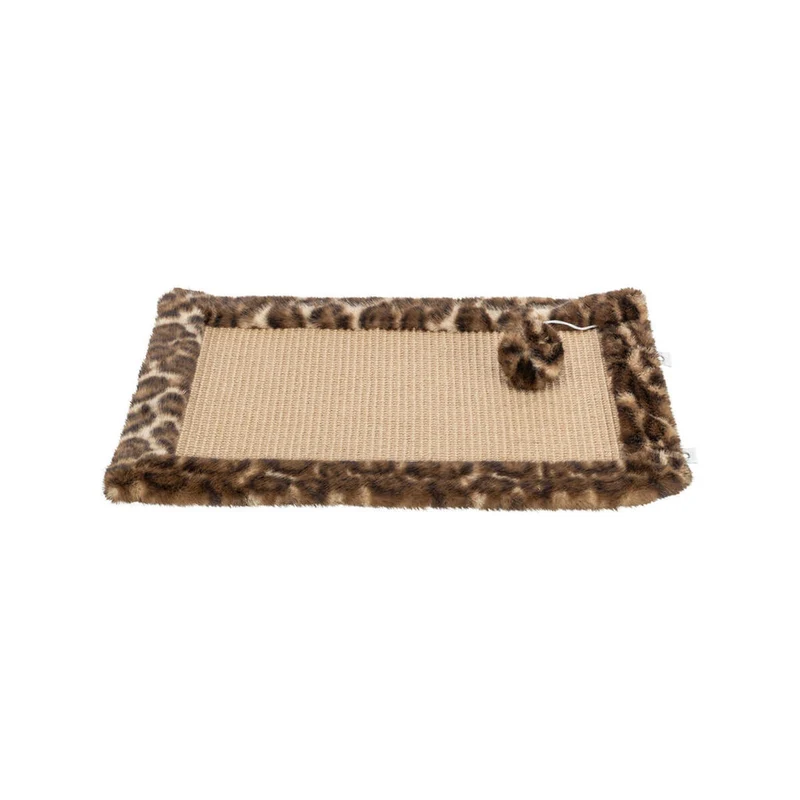 Scratching Post for Cats Trixie Leo Brown Polyester Sisal EVA 55 x 35 cm Carpet