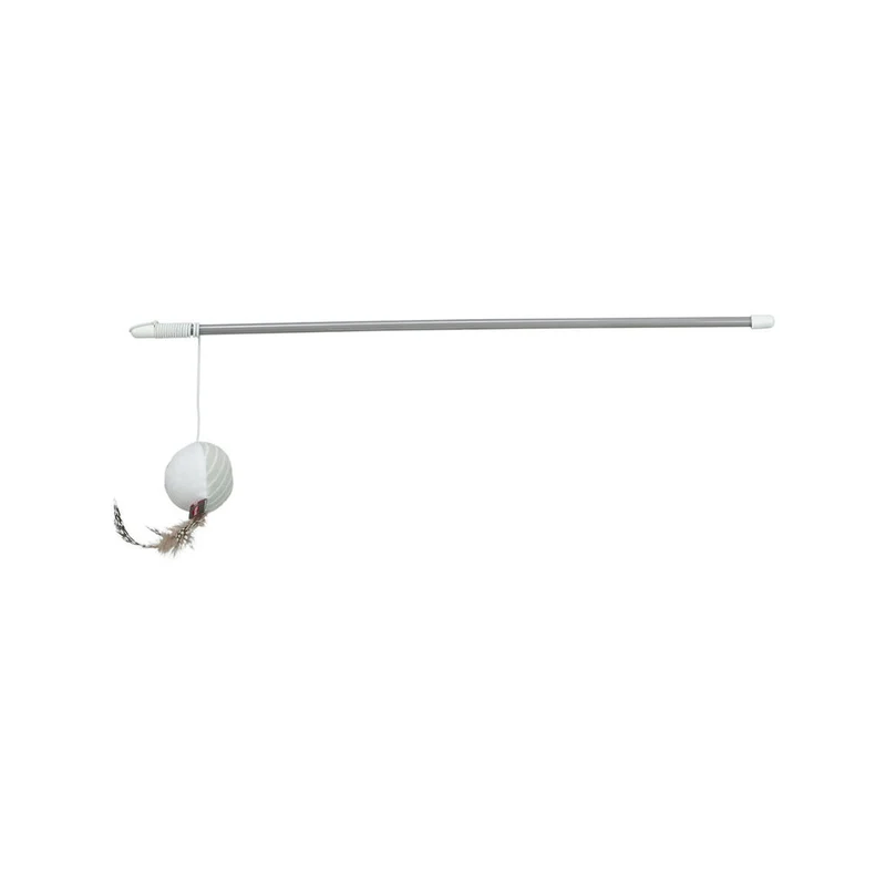 Cat toy Trixie White Polyester Plastic