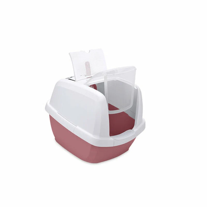 Cat Litter Box IMAC MADDY 62 x 49,5 x 47,5 cm Pink Plastic