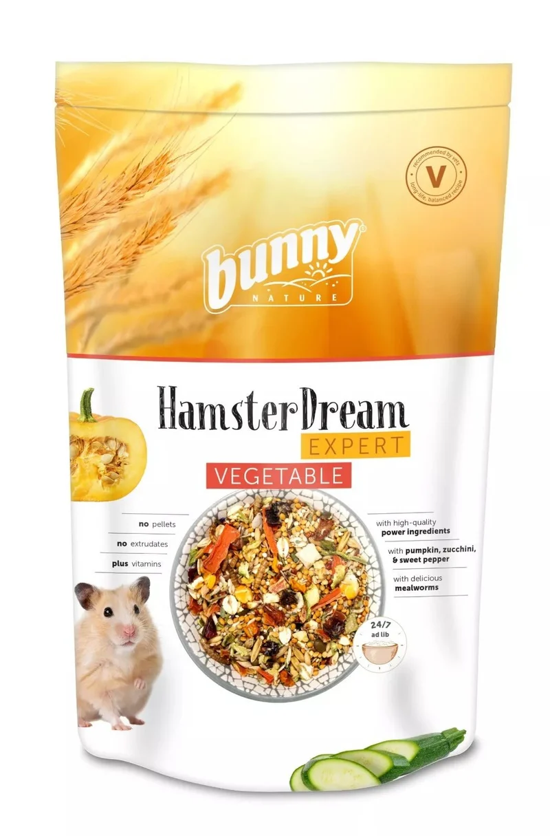 Bunny Alimento Sueño Expert Hamster Vegetales 500g