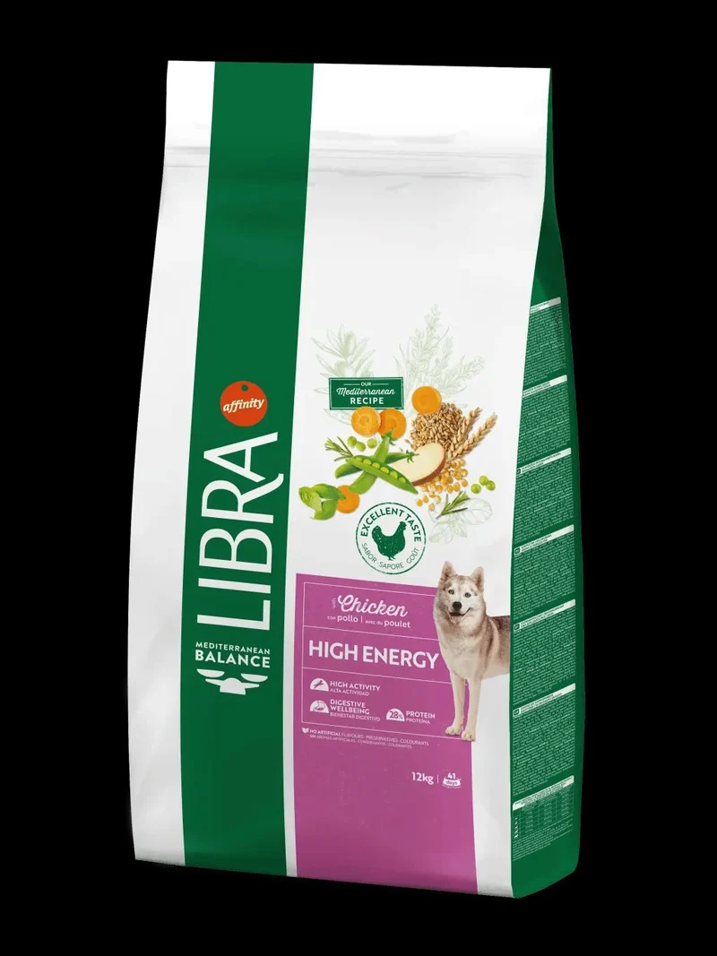 Affinity Libra Canine Adult High Energy Pienso 12kg