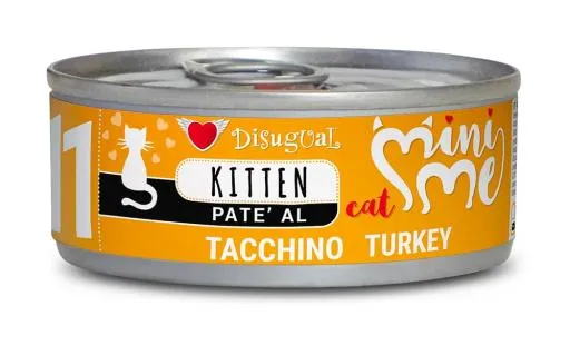 Disugual Mini-Me Kitten Pavo Lata 12x85g