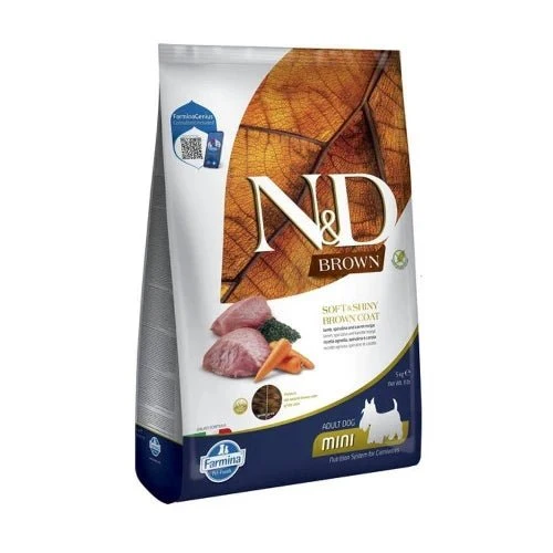 Farmina Nd Brown Dog Cordero Spirulina Mini Saco 5Kg
