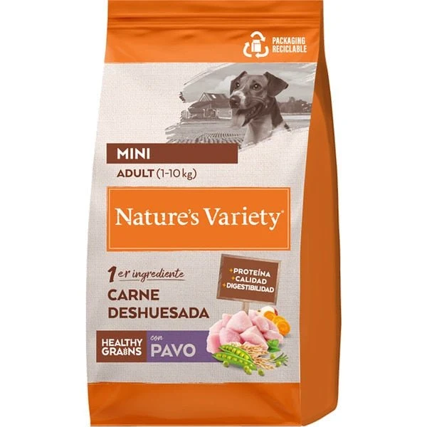 Nature's Variety Mini Adult Healthy Grain Pavo Pienso 1,5kg