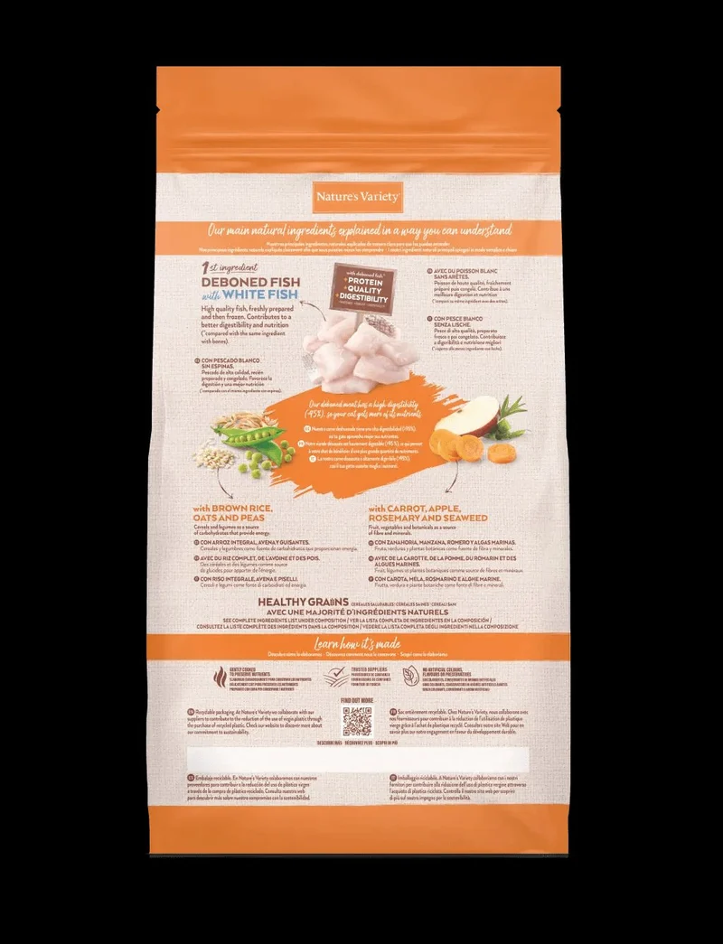 Nature's Variety Kitten Pescado Pienso 300g