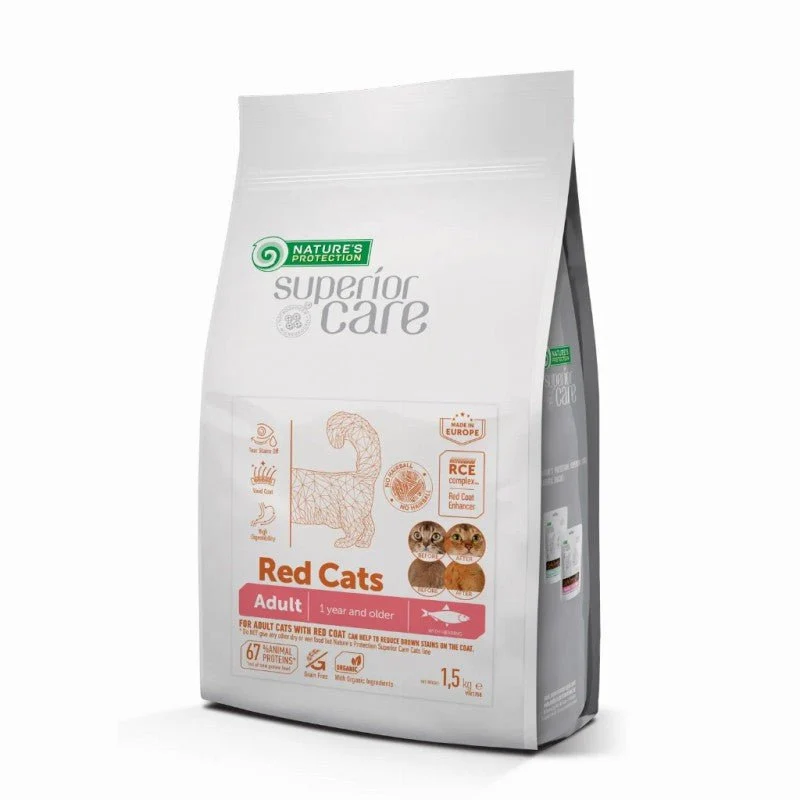 Natures Protection Sc Red Cat Adult All Breeds Pienso Seco Arenque 1,5Kg
