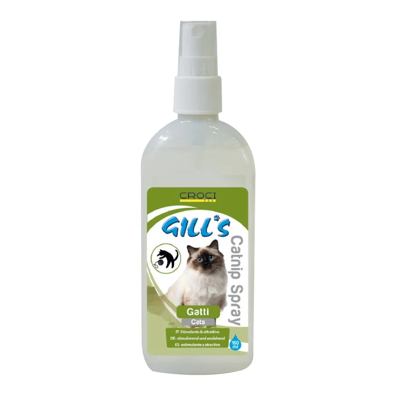 Catnip en Spray 150ml – hierba gatera natural para estimular el juego y reducir el estrés en gatos