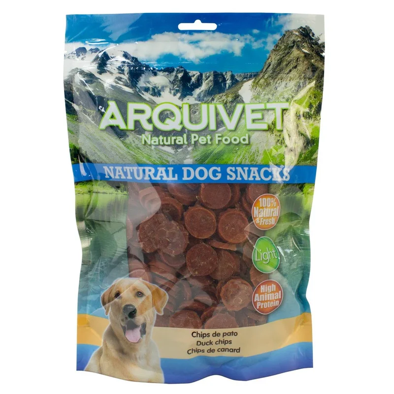 Chips de Pato para Perros – Snack Natural Alto en Proteína (100g)