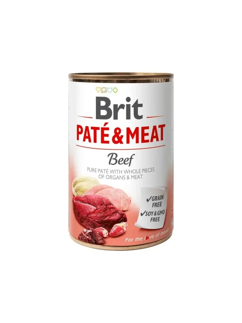 Brit Paté Ternera Comida Húmeda para Perros 6x400g