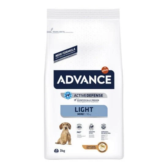 Affinity Advance Canine Adult Light Mini Pollo Pienso para Perros 3Kg