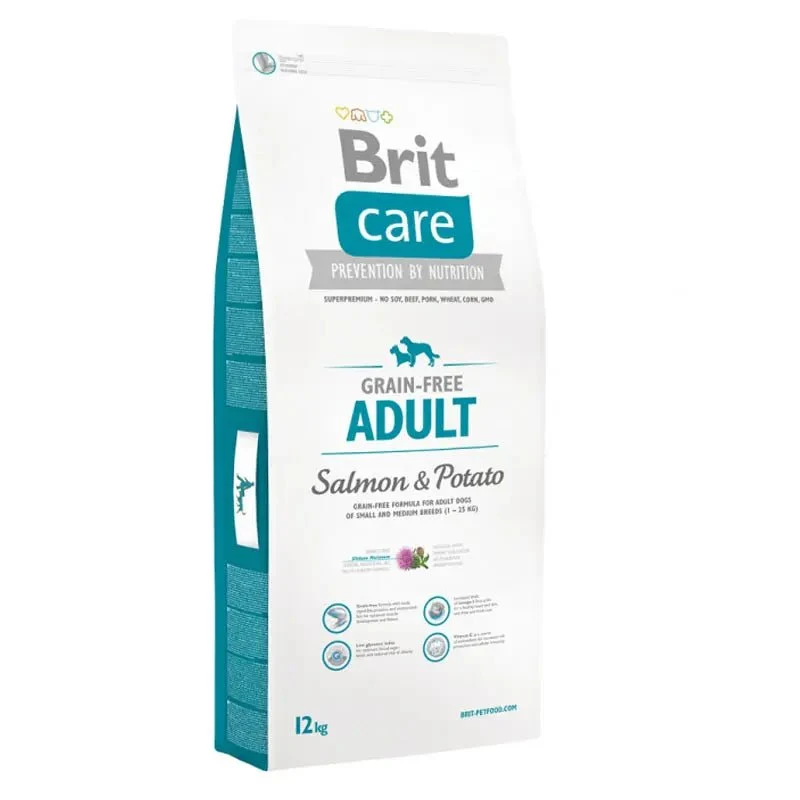 Brit Care Dog Grain-Free Adult Salmón Saco 12kg