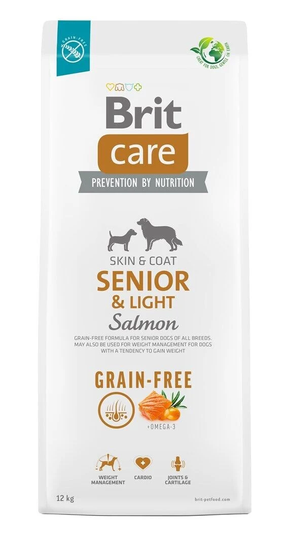 Brit Care Grain Free Senior Light Salmón Comida Seca 12Kg