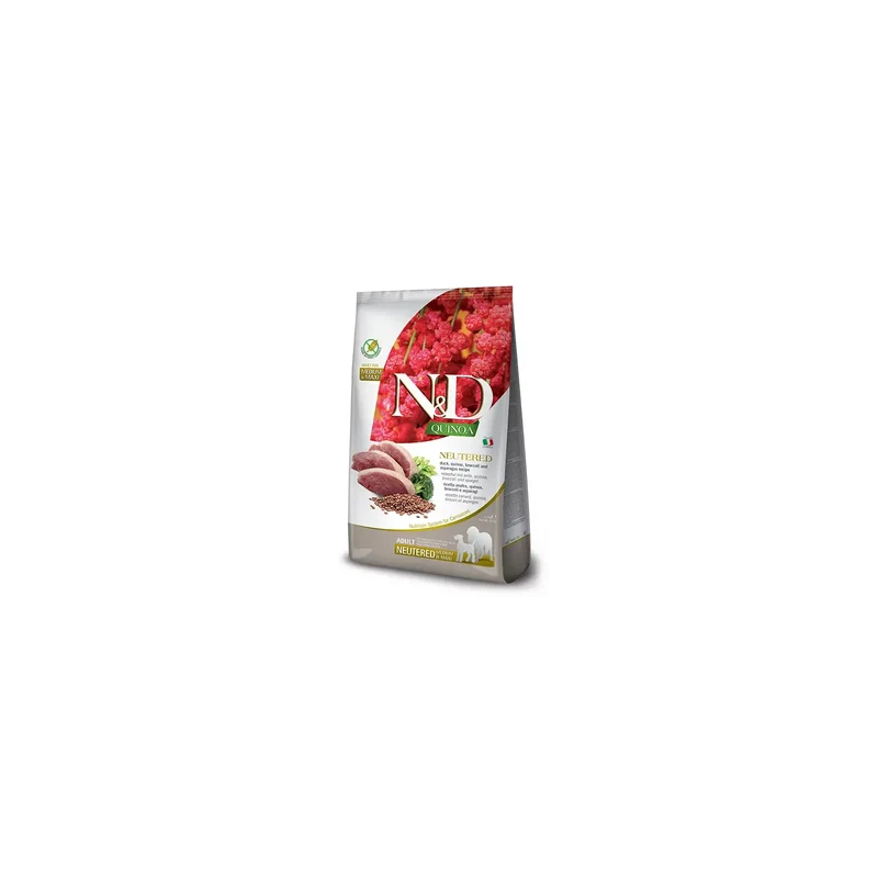 Farmina N&D Quinoa Neutered Pato Medium Maxi Alimento para Perros 2,5Kg
