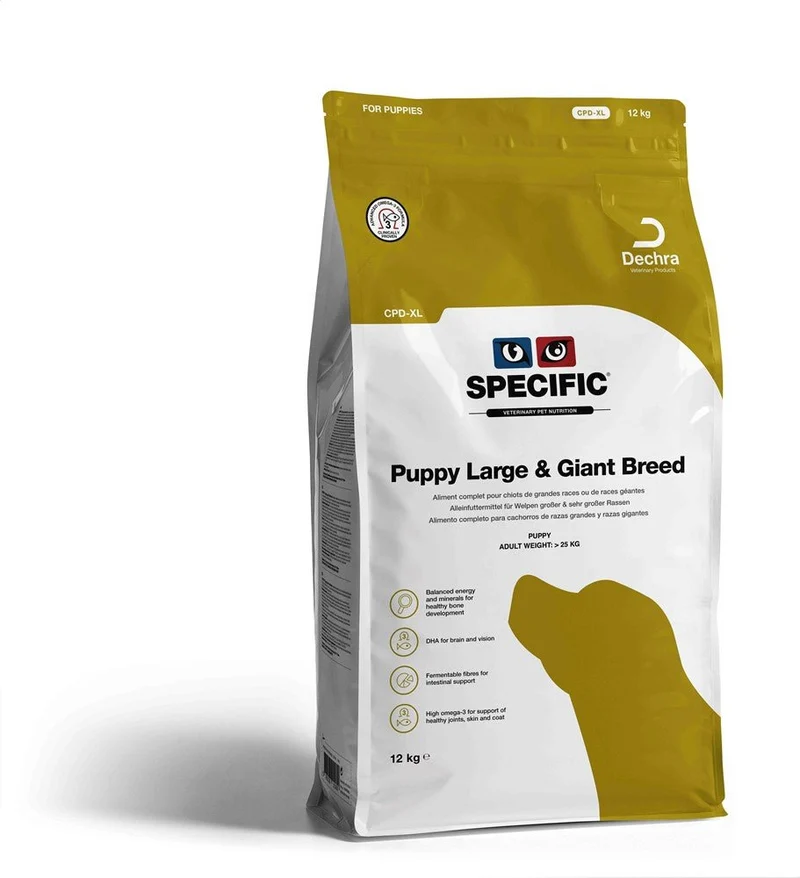Specific Canine Puppy CPD-XL Grande y Gigante Pienso para Cachorros 12kg