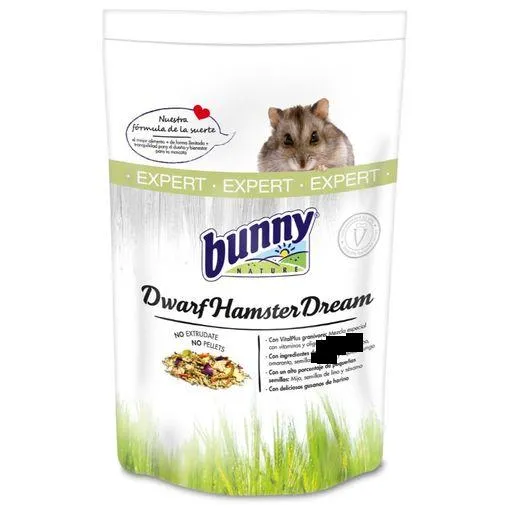 Bunny Alimento Sueño Expert Hámsters Enanos 500g