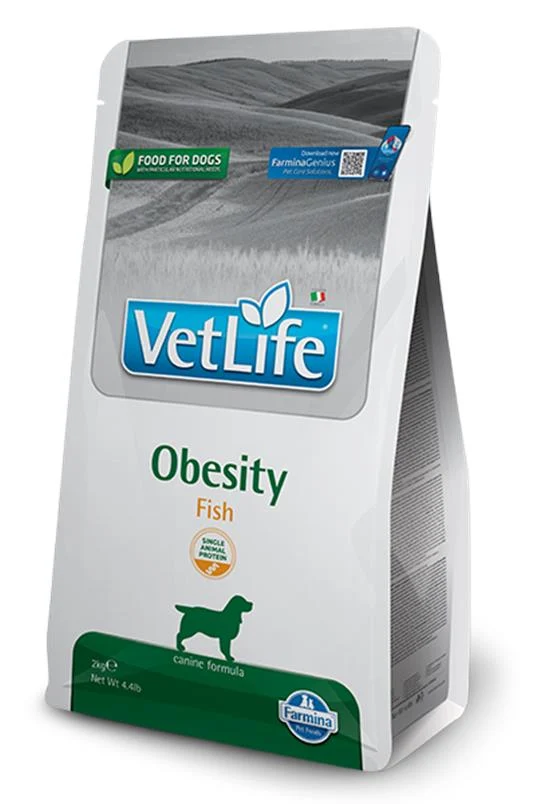 Farmina Vet Life Nat Obesidad Pescado Dieta Veterinaria 12kg