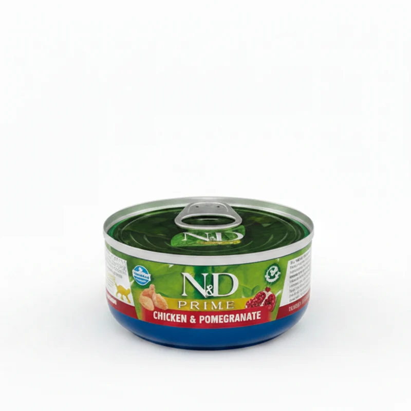 Farmina N&D Cat Prime Pollo y Granada Comida Húmeda 70g x 24 unidades