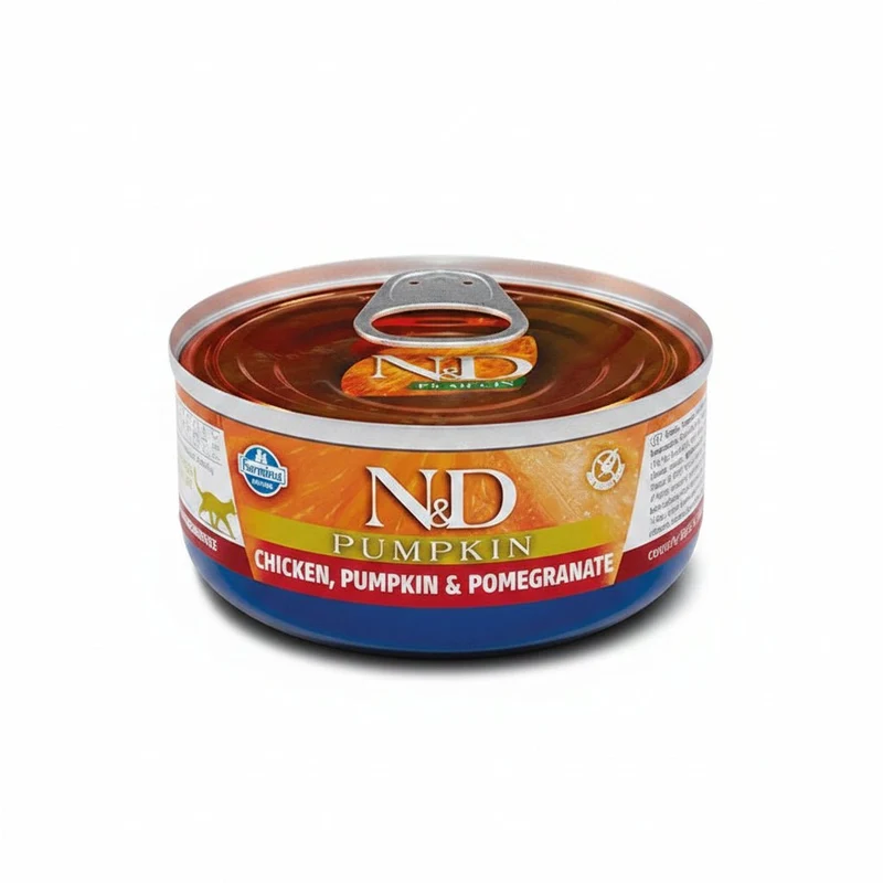 Farmina N&D Gato Pollo & Granada Alimento Húmedo 70g x 24 unidades