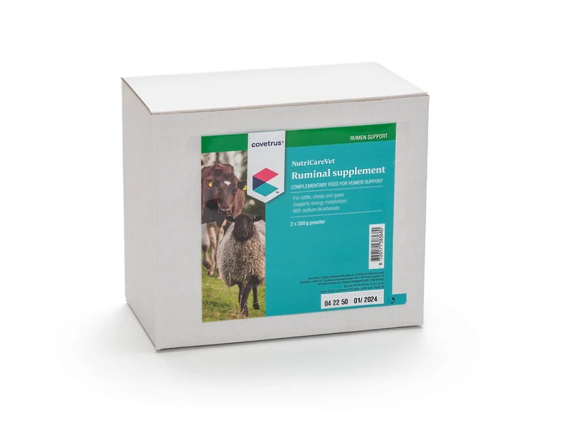 Covetrus NutriCareVet Suplemento Ruminal en Polvo 2 x 200g