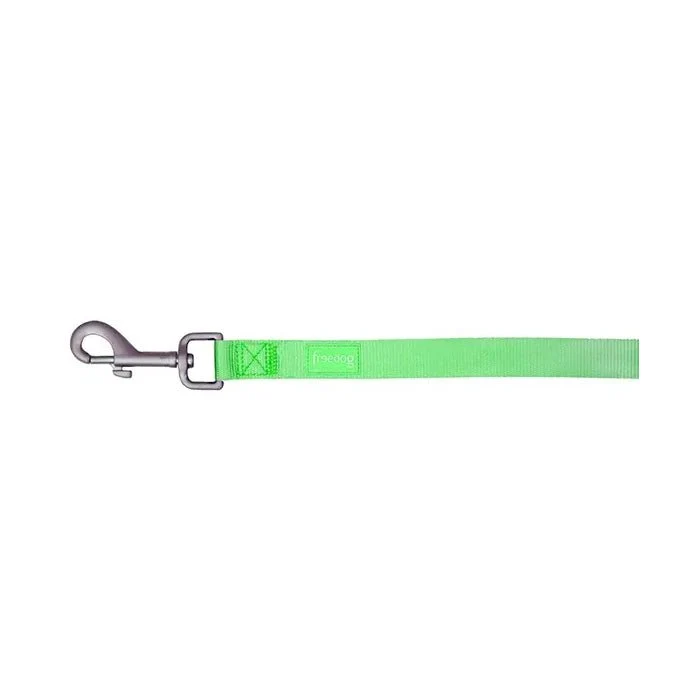 Freedog Basic Correa Nylon Verde Lima 120cm
