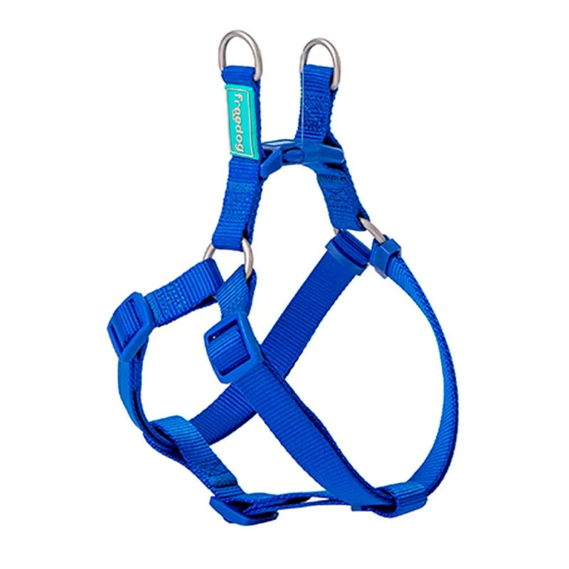 Freedog Nylon Basic Tipo A Arnés de Paseo Azul 1 ud