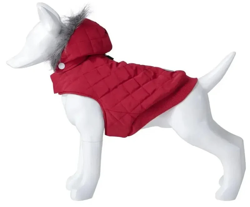 Freedog Lane Abrigo Impermeable Rojo 20cm