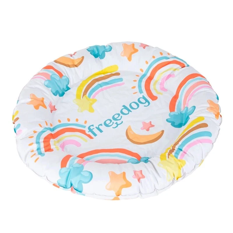 Freedog Donut Refrescante Cama para Perros 47cm Rainbow