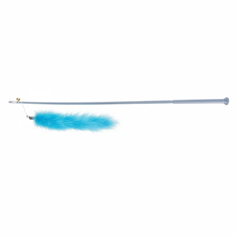 Trixie Wand Play Rod Toy XXL With Feather Boa