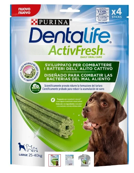 Purina Dentalife Activfresh Large Snack Dental 6 ud