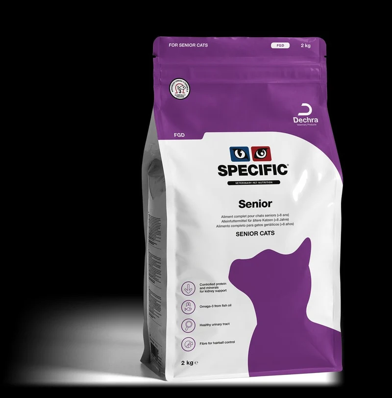 Specific Alimento para Gatos Mayores Pienso Seco 2Kg