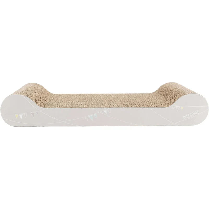 Scratching Post for Cats Trixie Light grey 38 × 6 × 18 cm