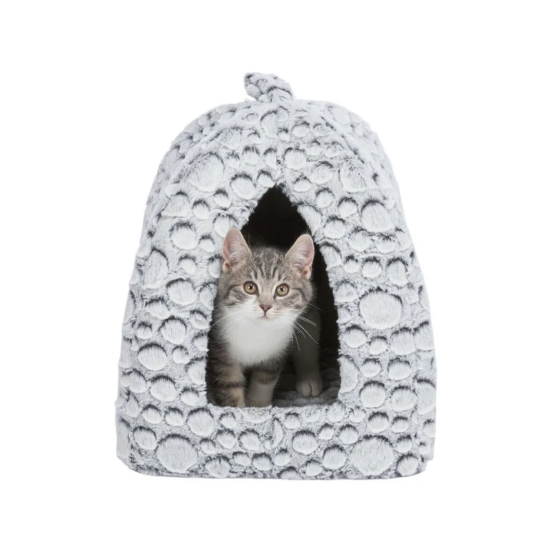 Hut Trixie White Grey 32 × 42 × 32 cm