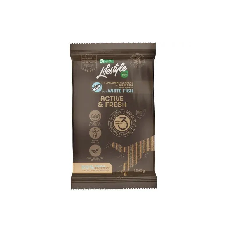 Natures Protection Dog Snack Lifestyle GF Active & Fresh 150g