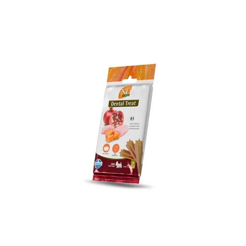 Farmina N&D Pumpkin Treat Alimento Complementario para Perros 60gr x 15 unidades