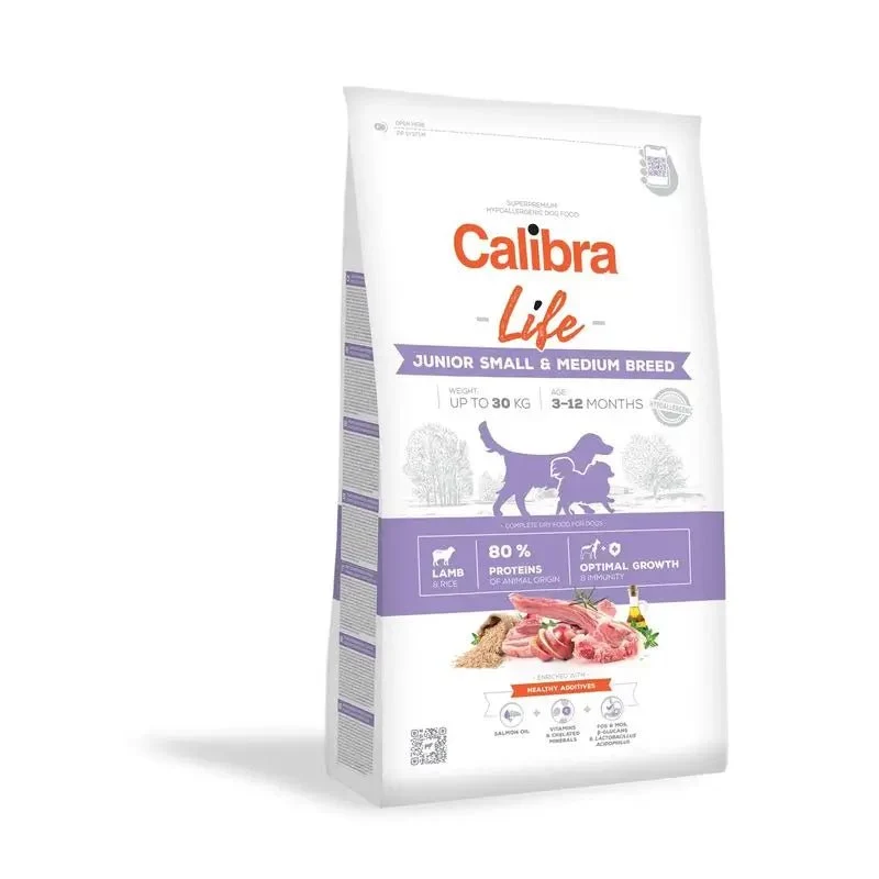 Calibra Dog Life Junior Pequeñas y Medianas Cordero 2,5Kg